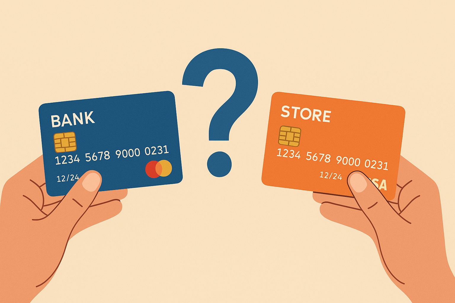 Cartão de Loja ou Cartão de Banco? Descubra qual é o melhor para o seu bolso