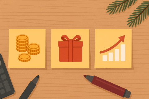 13º Salário: como definir prioridades entre quitar dívidas, comprar presentes ou investir