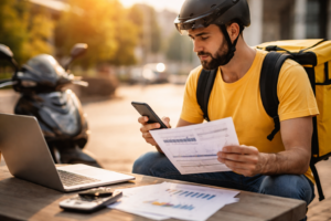 Empréstimo para quem recebe por aplicativo: o que avaliar antes de contratar?