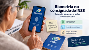 Biometria virou exigência no consignado do INSS? Veja as regras