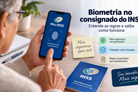 Biometria virou exigência no consignado do INSS? Veja as regras