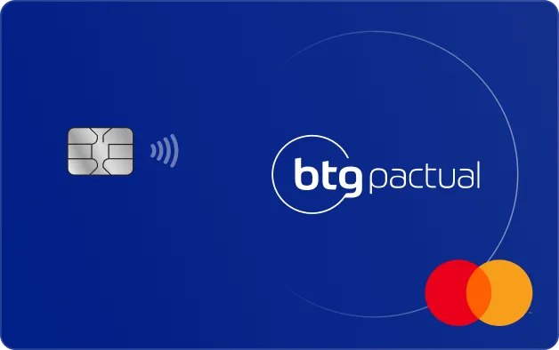 foto do cartão btg pactual gold